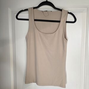Zara Women's Beige Tank Top